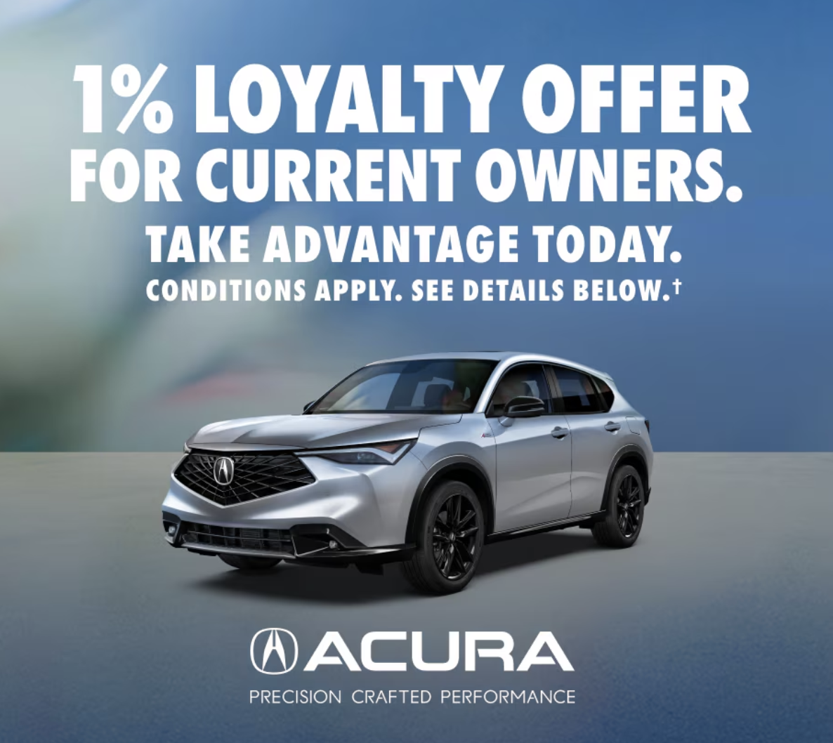 1% Loyalty Offer for Current Owners!