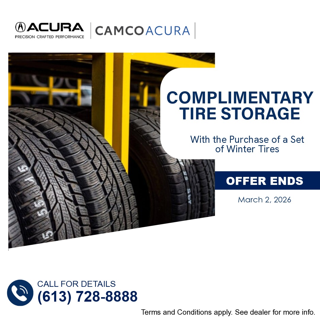 Free Tire Storage with Purchase of Winter Tires