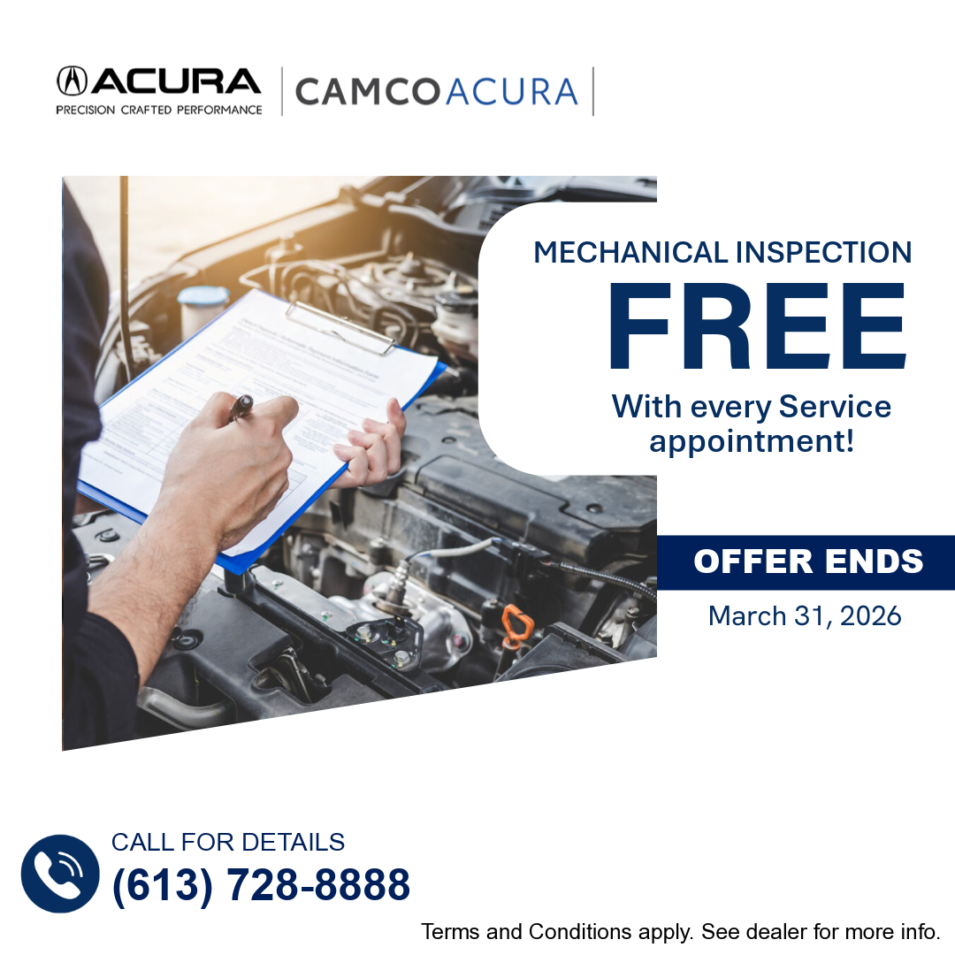 FREE Mechanical Inspection with Every Service Appointment