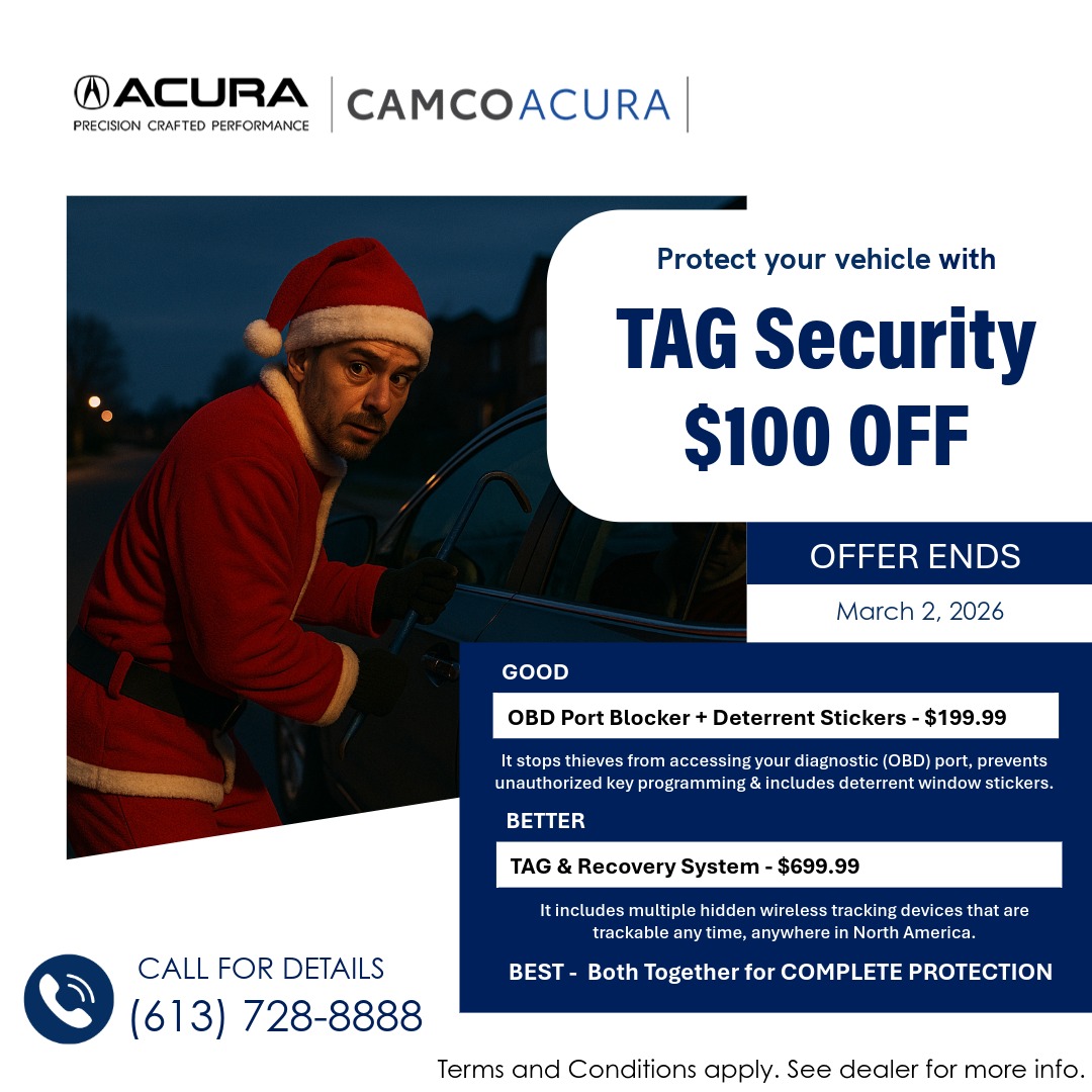 TAG Security System – $100 Off