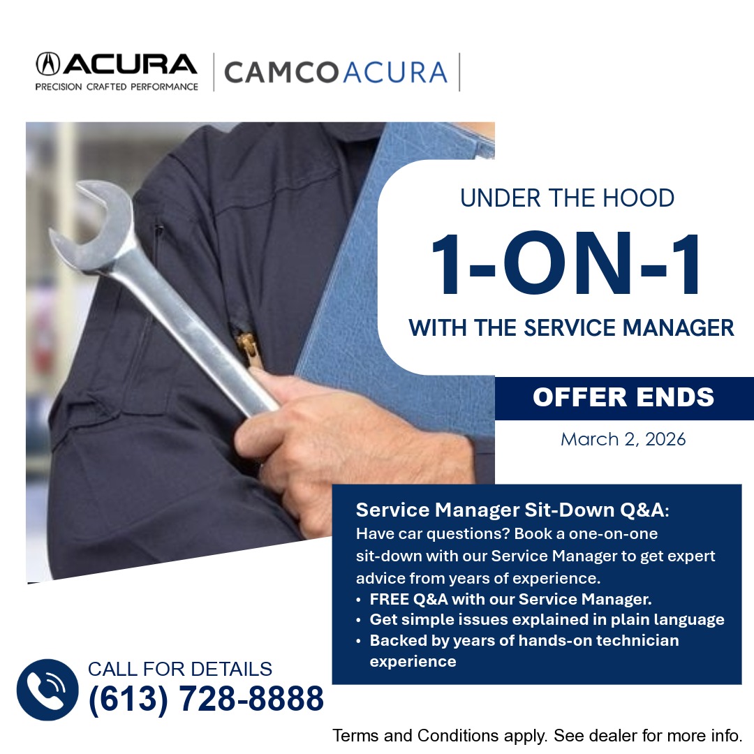 Under the Hood 1 on 1 with the Service Manager