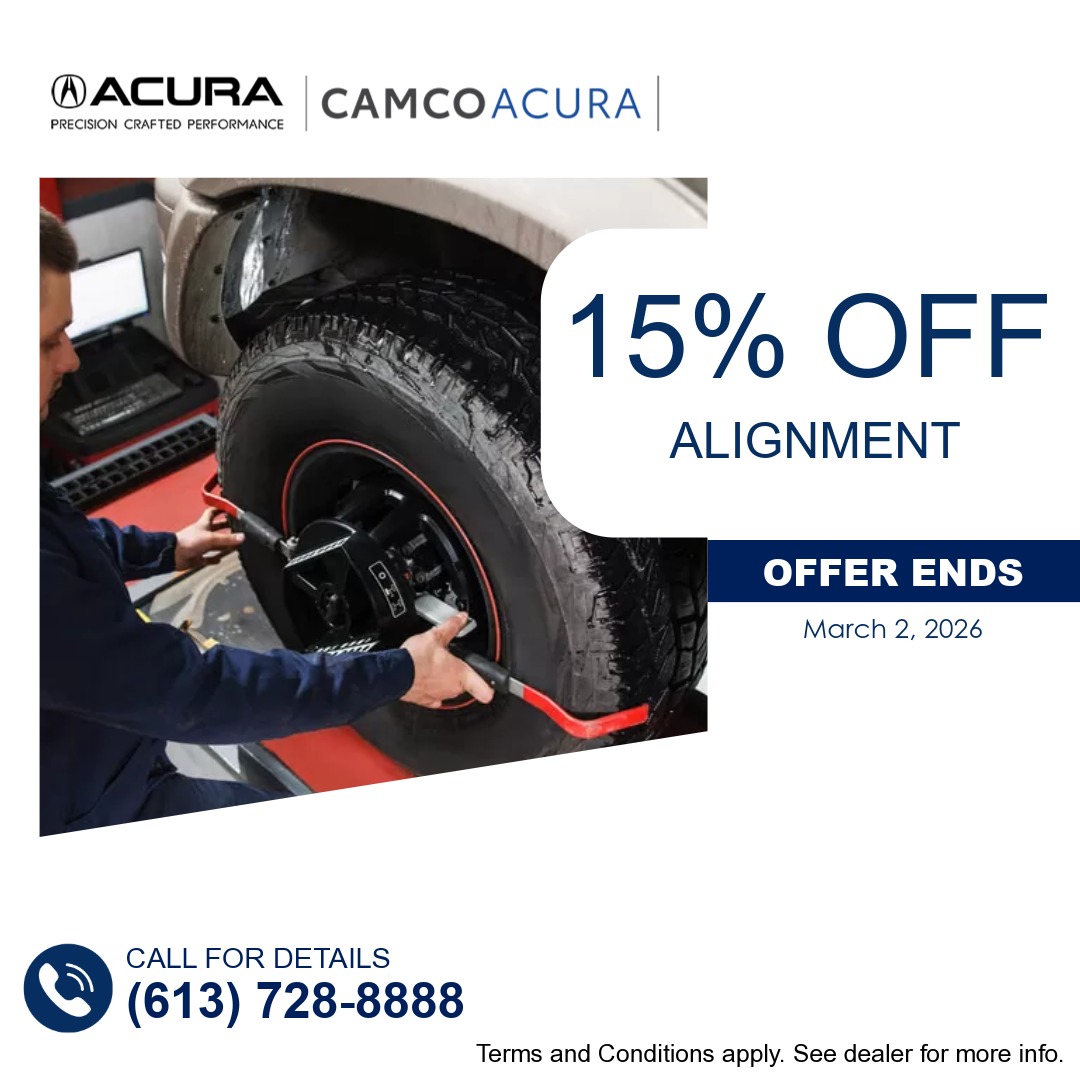 $15 OFF Alignment (If Alignment Needed)