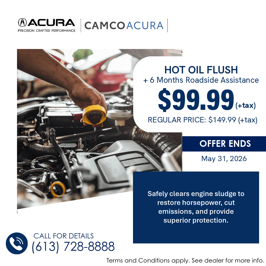 Hot Oil Flush Special – $99.99