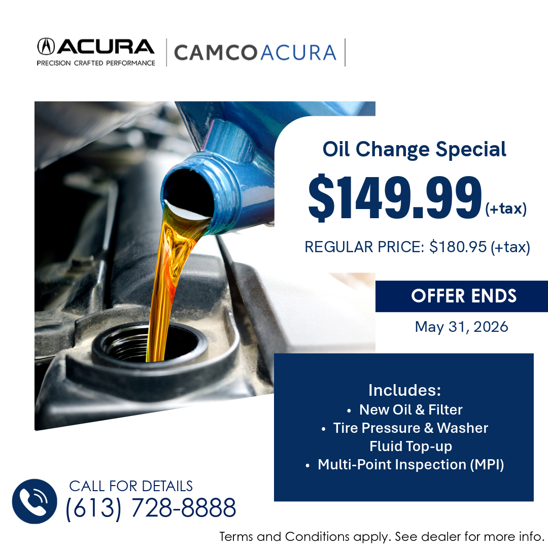 Oil Change Special – $149.99