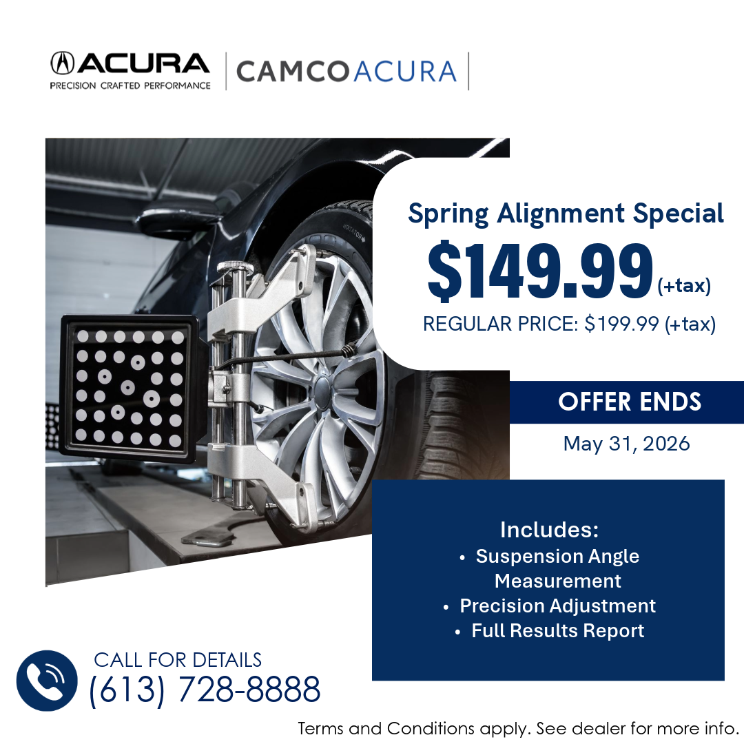 Spring Alignment Special- $149.99