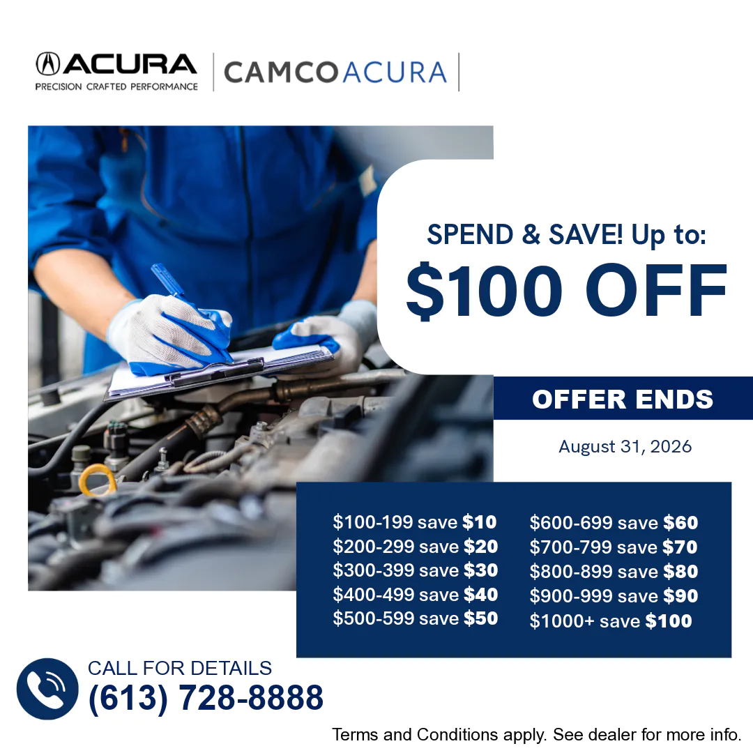 Spend & SAVE! Up to $100